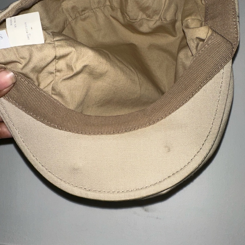 Prada Classic Tan Flat Cap - Picture 13 of 16